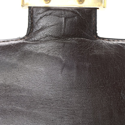 Hermes Shiny Porosus Crocodile Constance 23 Chocolate 23 of 31