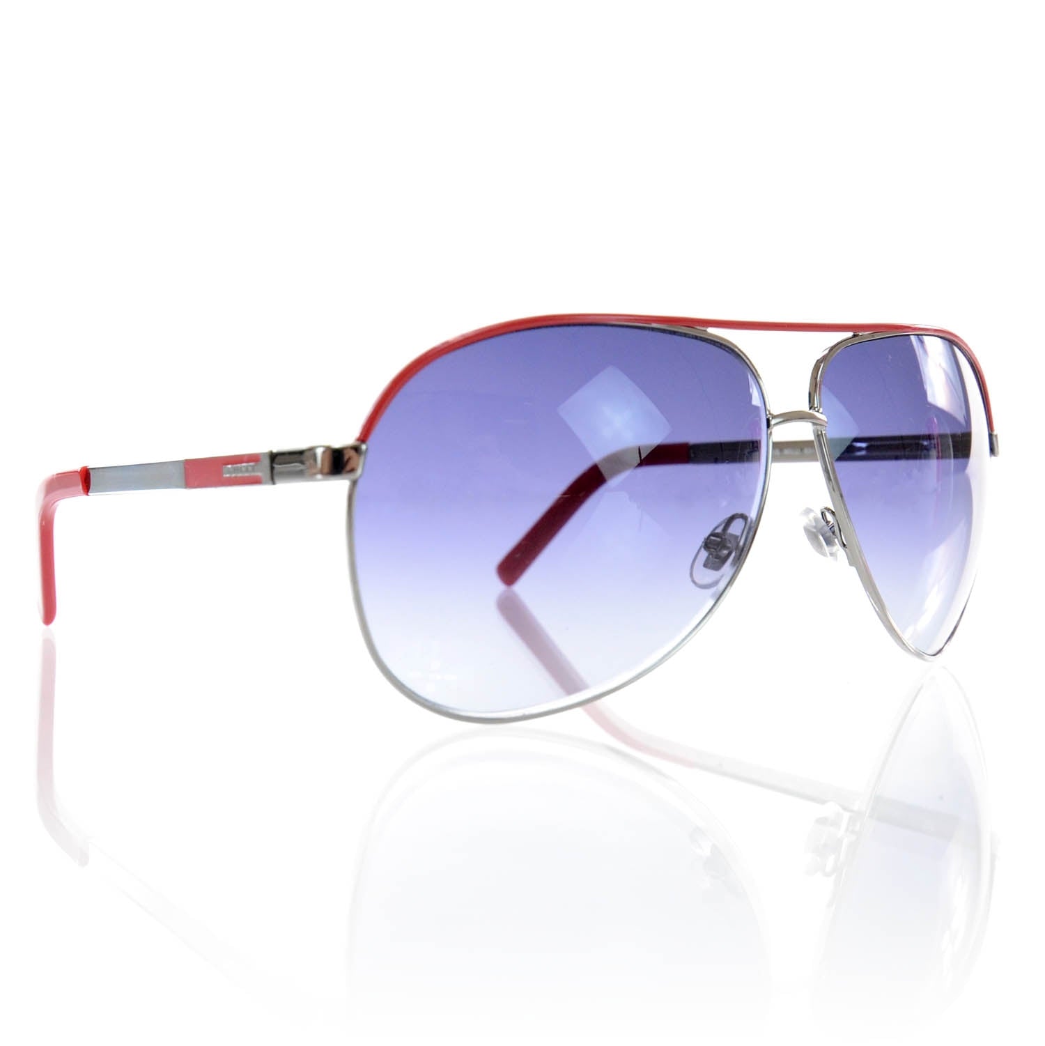 Gucci Aviator Sunglasses 1827S Red 1 of 6