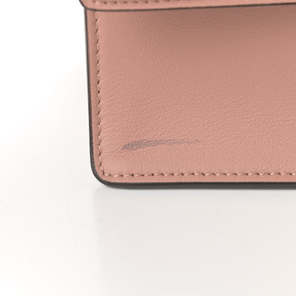 Fendi Vitello Grace Matte Kan U Shoulder Bag Rosa Bourbon 11 of 12