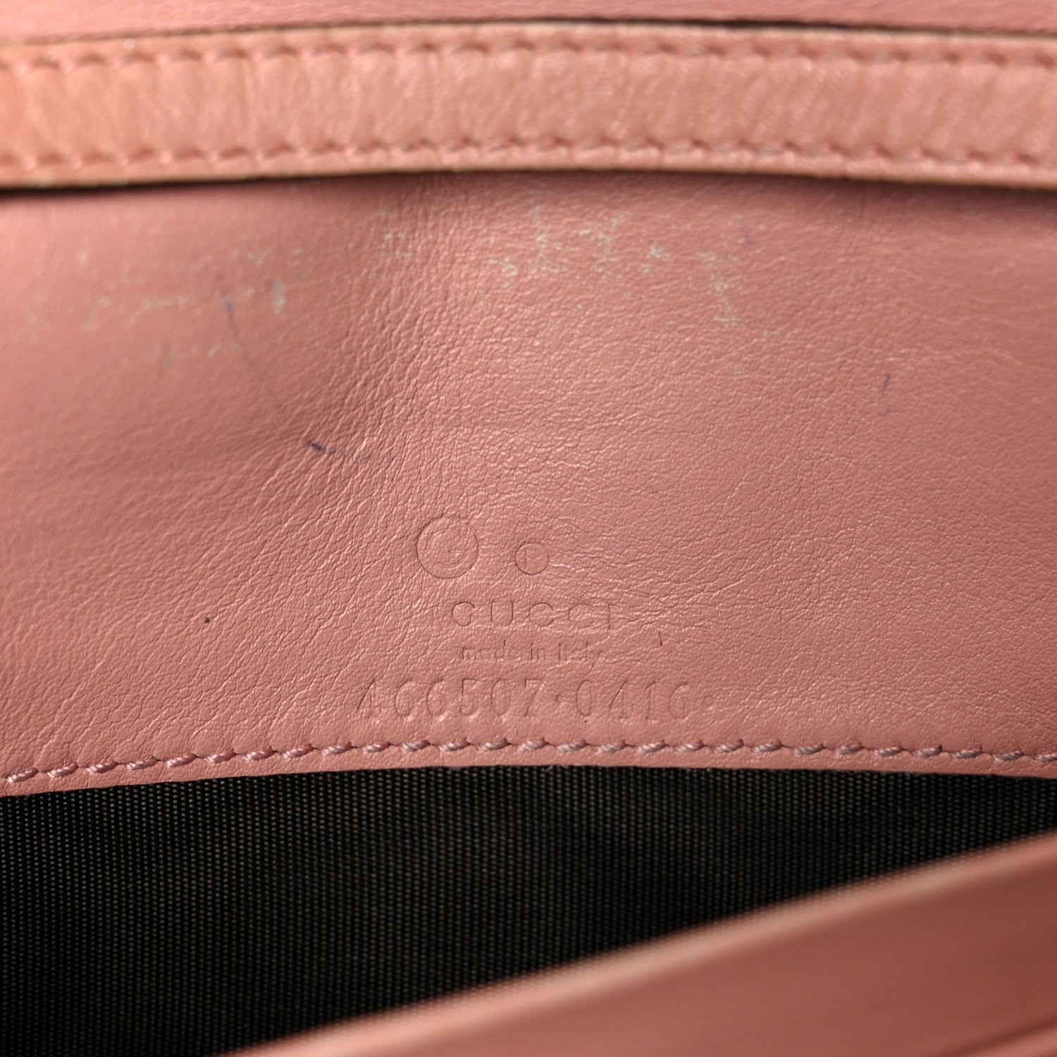 Gucci Microguccissima Crossbody Wallet Brown 6 of 10