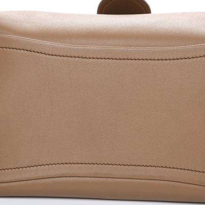 Prada City Calfskin Cahier Top Handle Bag Caramel 12 of 12