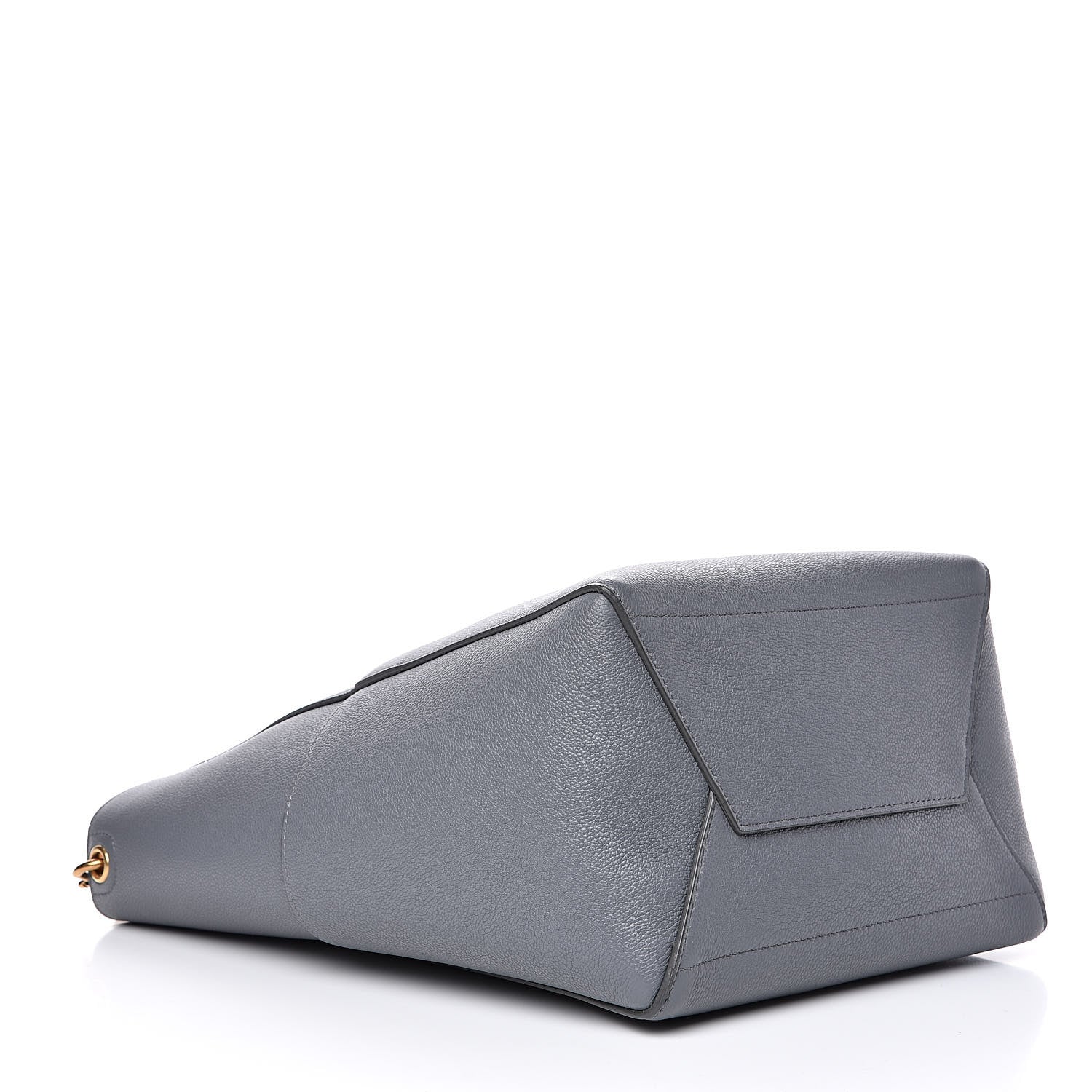 Celine Soft Grained Calfskin Sangle Bucket Bag Grey 4 of 8