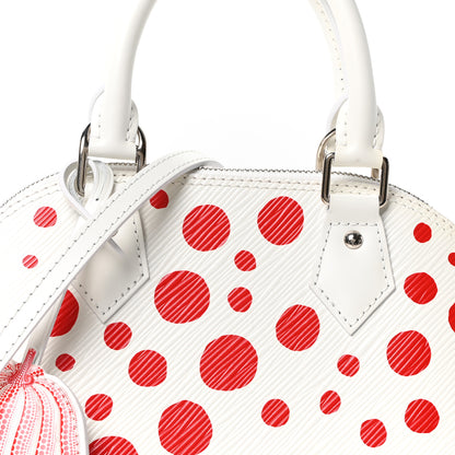 Louis Vuitton LV X YK Epi Alma BB White 7 of 9