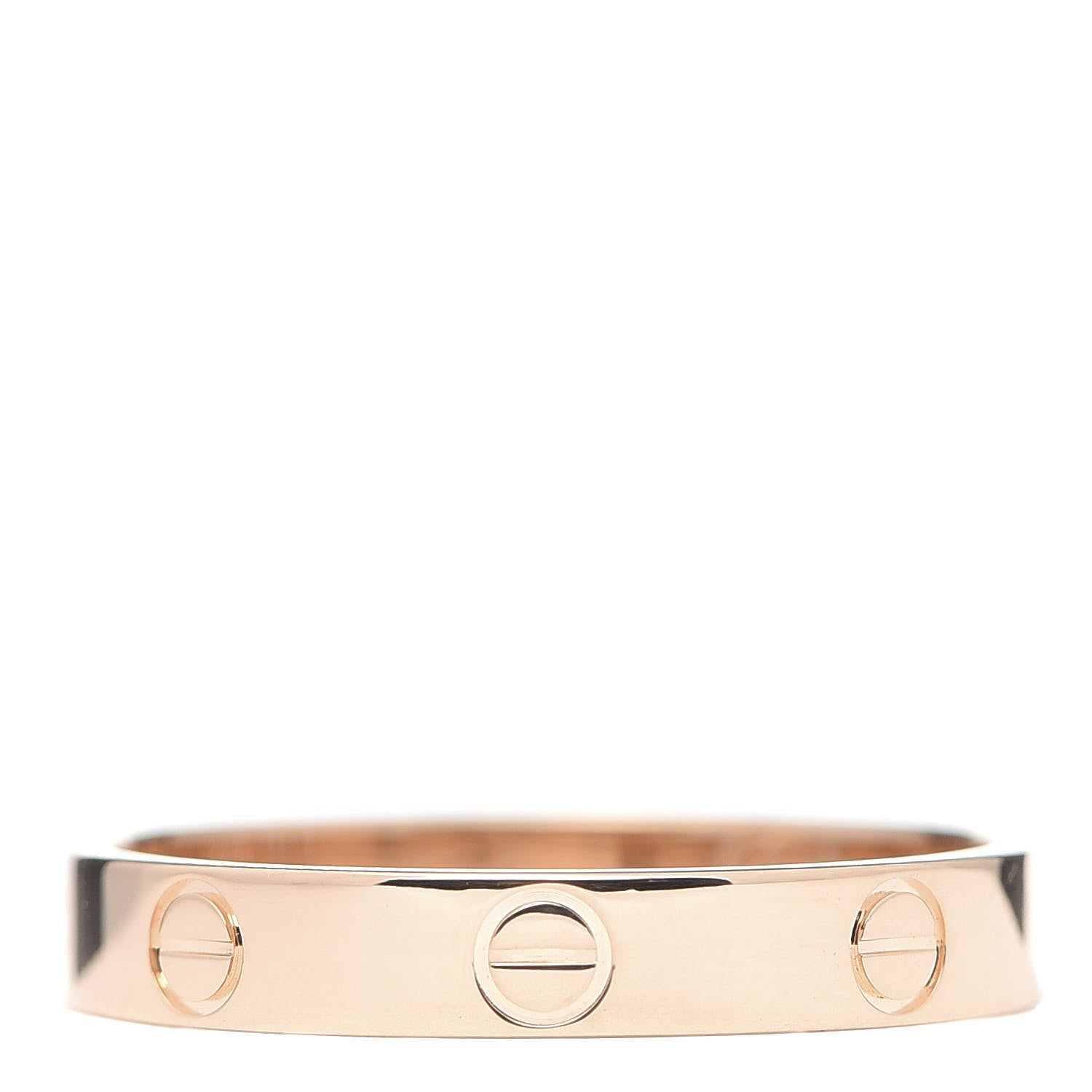 Cartier 18K Pink Gold 3.5mm LOVE Wedding Band Ring 59 8.75 3 of 4