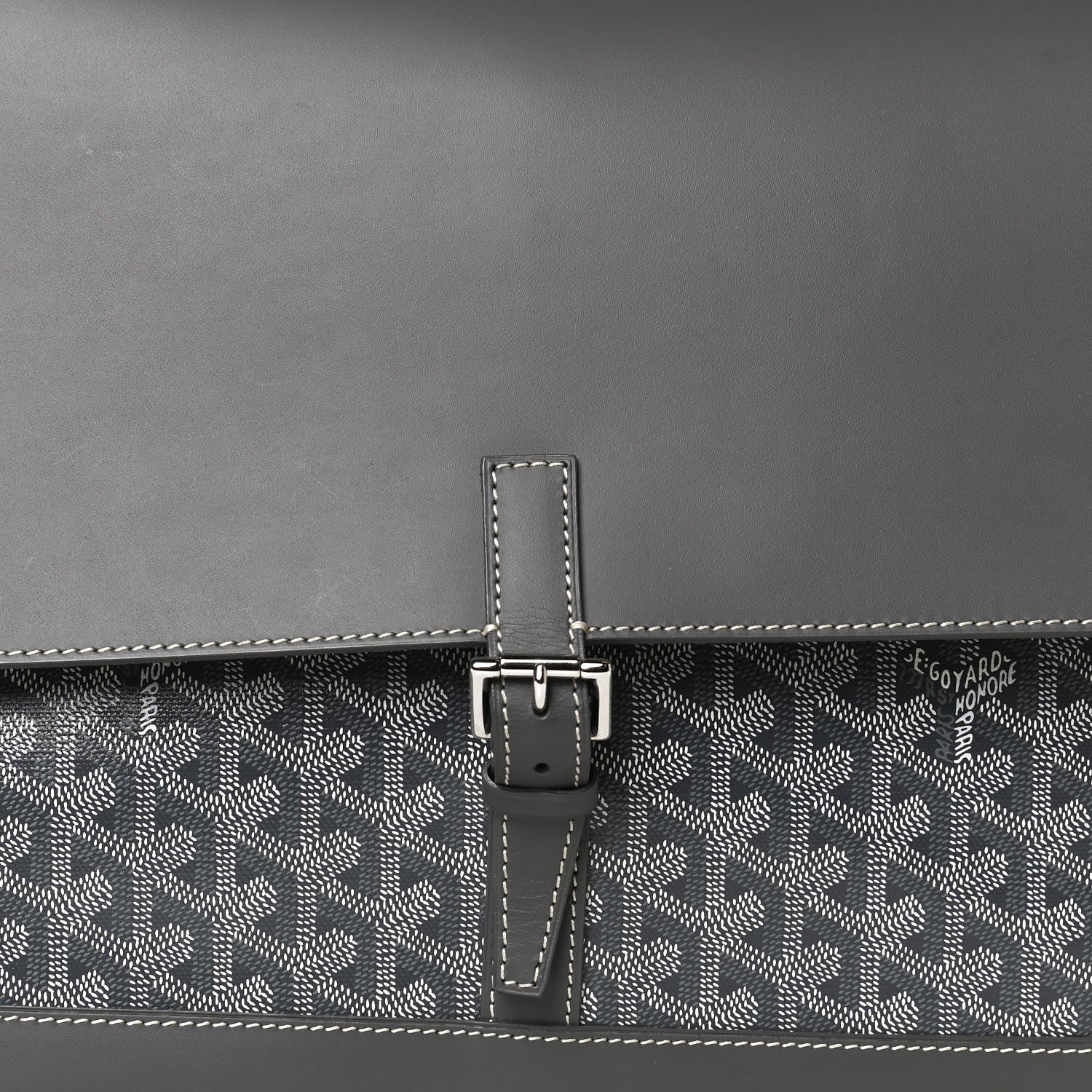 Goyard Goyardine Citadin Messenger Grey 7 of 11