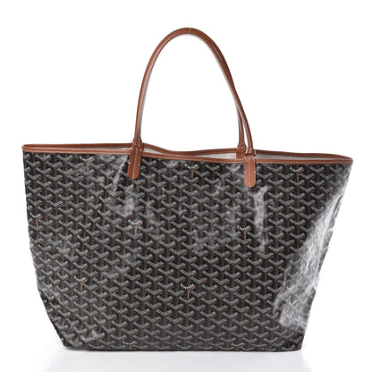 Goyard Goyardine Saint Louis GM Black Gold 3 of 10