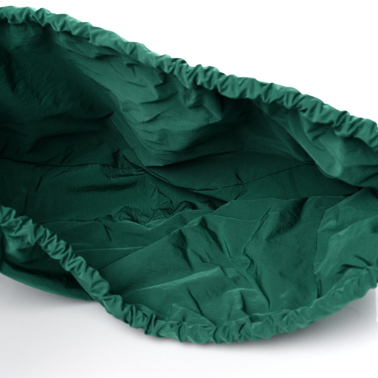 French Calfskin Shell Bag Racing Green