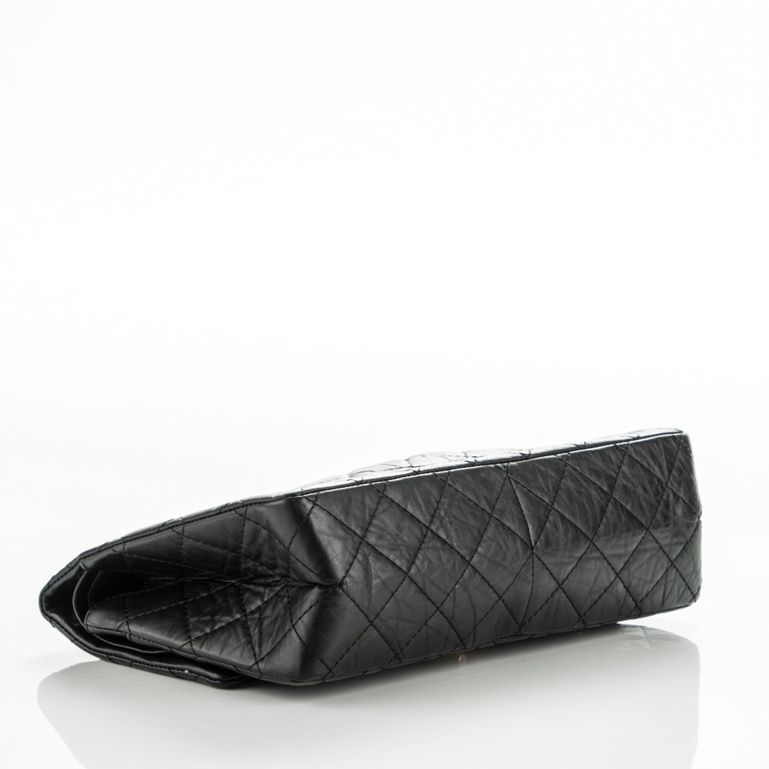 Chanel Aged Calfskin Quilted 2.55 Reissue 226 Flap Black 4 of 7