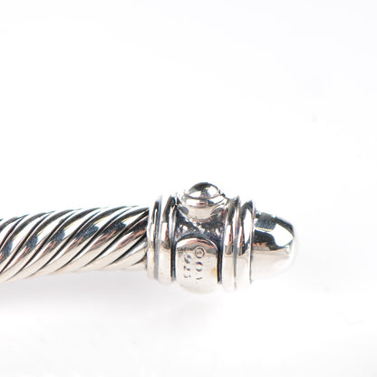 David Yurman Sterling Silver 5mm Renaissance Bracelet 4 of 6