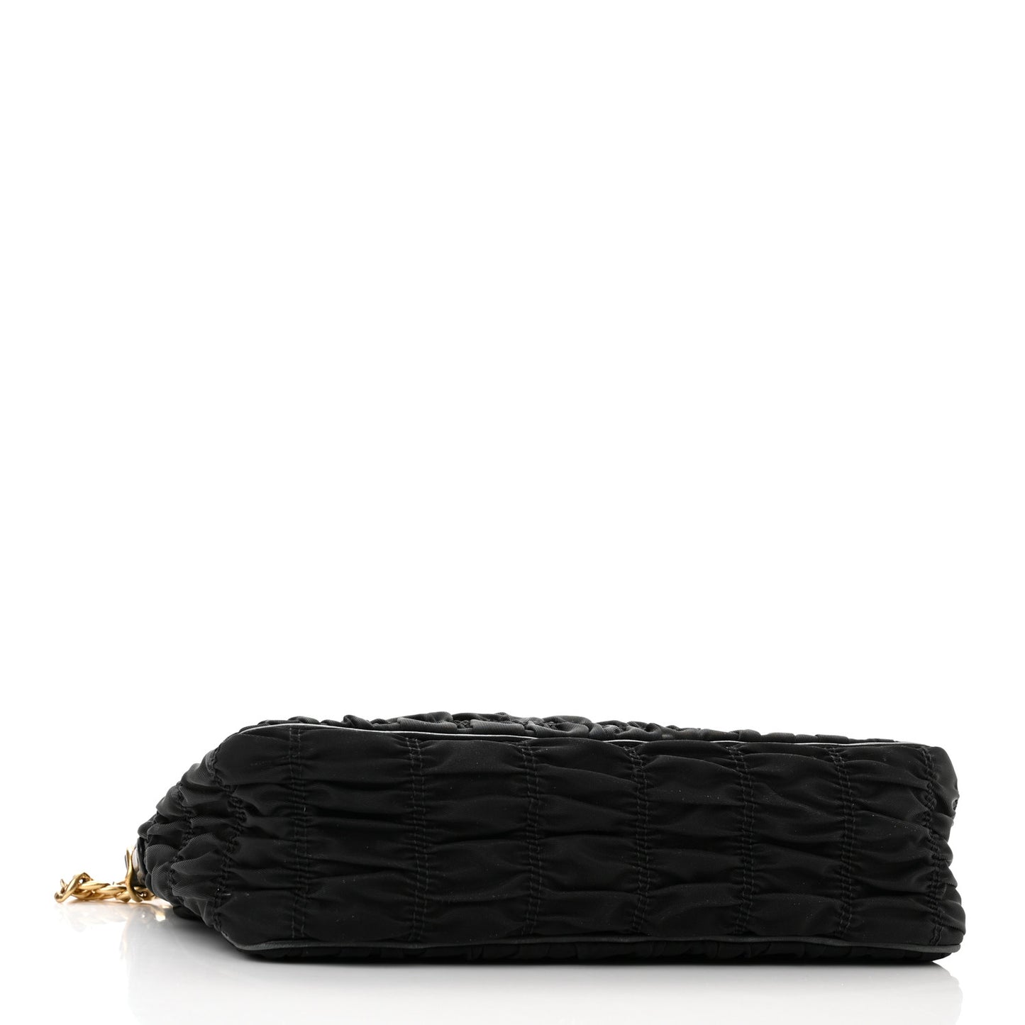 Tessuto Nylon Gaufre Crossbody Bag Black