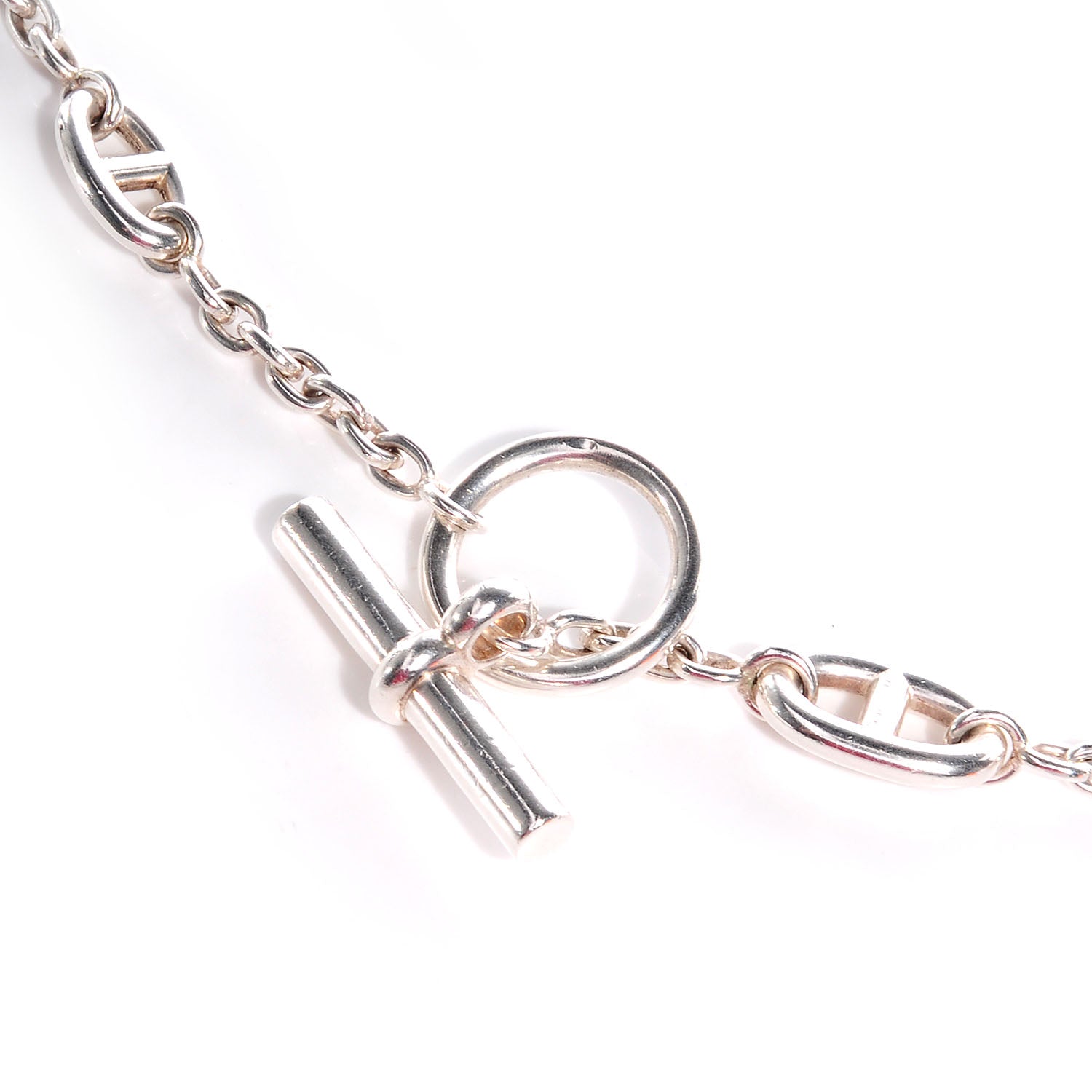 Hermes Sterling Silver Farandole Necklace 120 3 of 6