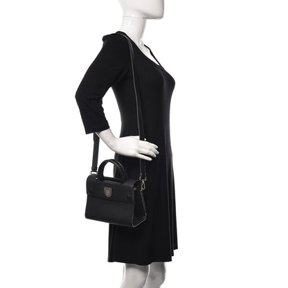 Christian Dior Grained Calfskin Mini Diorever Flap Black 2 of 16