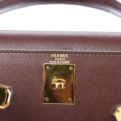 Hermes Courchevel Kelly Sellier 28 Noisette 8 of 15