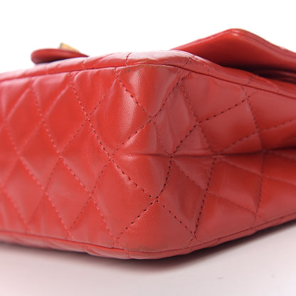 Chanel Lambskin Quilted 2.55 Reissue 226 Flap Red 11 of 17
