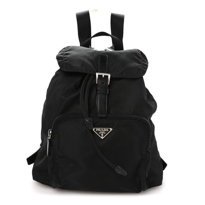 Prada Tessuto Nylon Vela Cinch Backpack Black 1 of 10