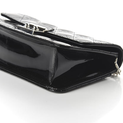 Christian Dior Patent Cannage Miss Dior Promenade Pouch Black 7 of 9