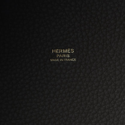 Hermes Taurillon Clemence Picotin Lock 22 MM Etoupe 6 of 11