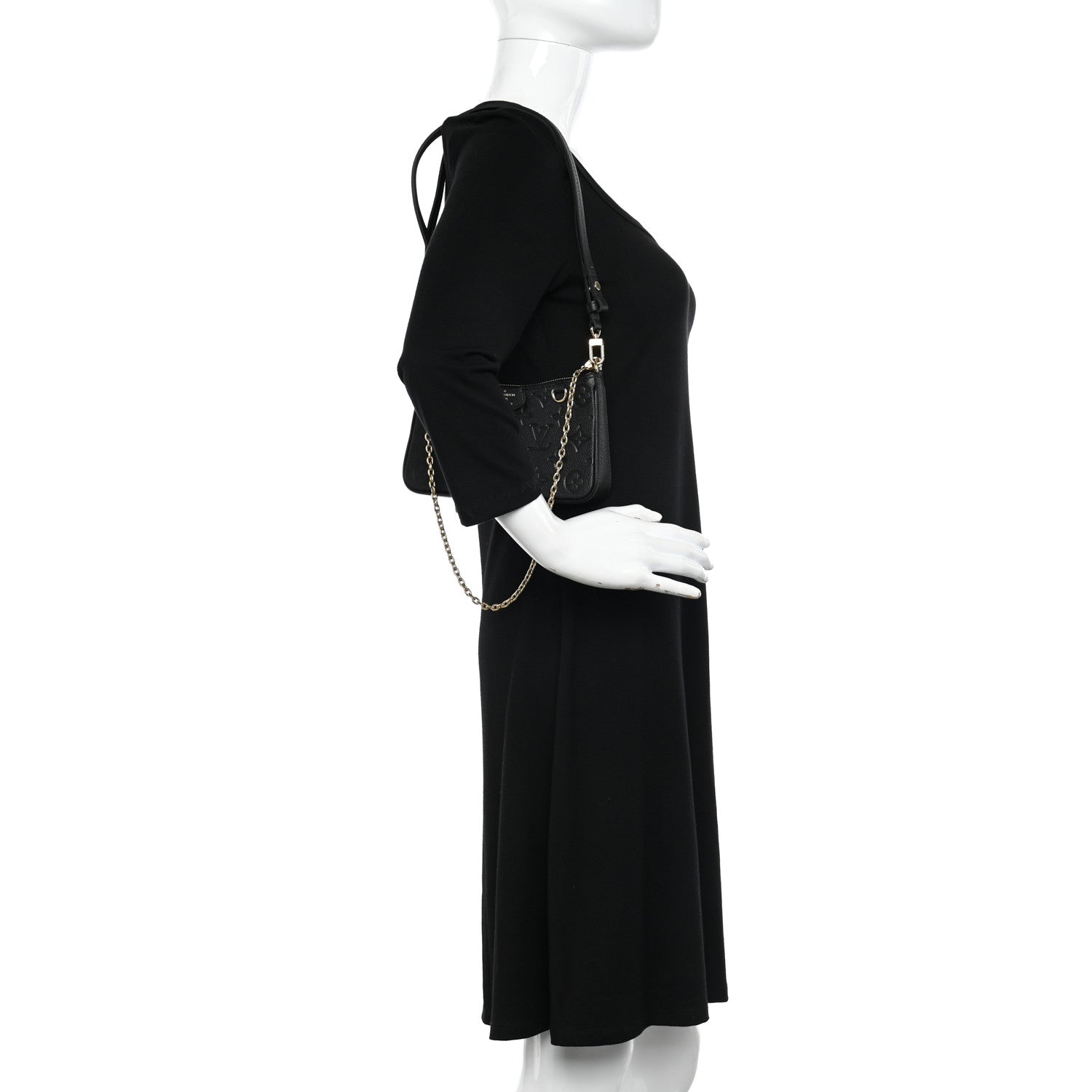 Louis Vuitton Empreinte Easy Pouch On Strap Black 2 of 10