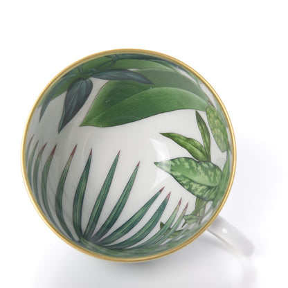 Hermes Porcelain Passifolia Tea Cup And Saucer Set Of 2 4 of 10