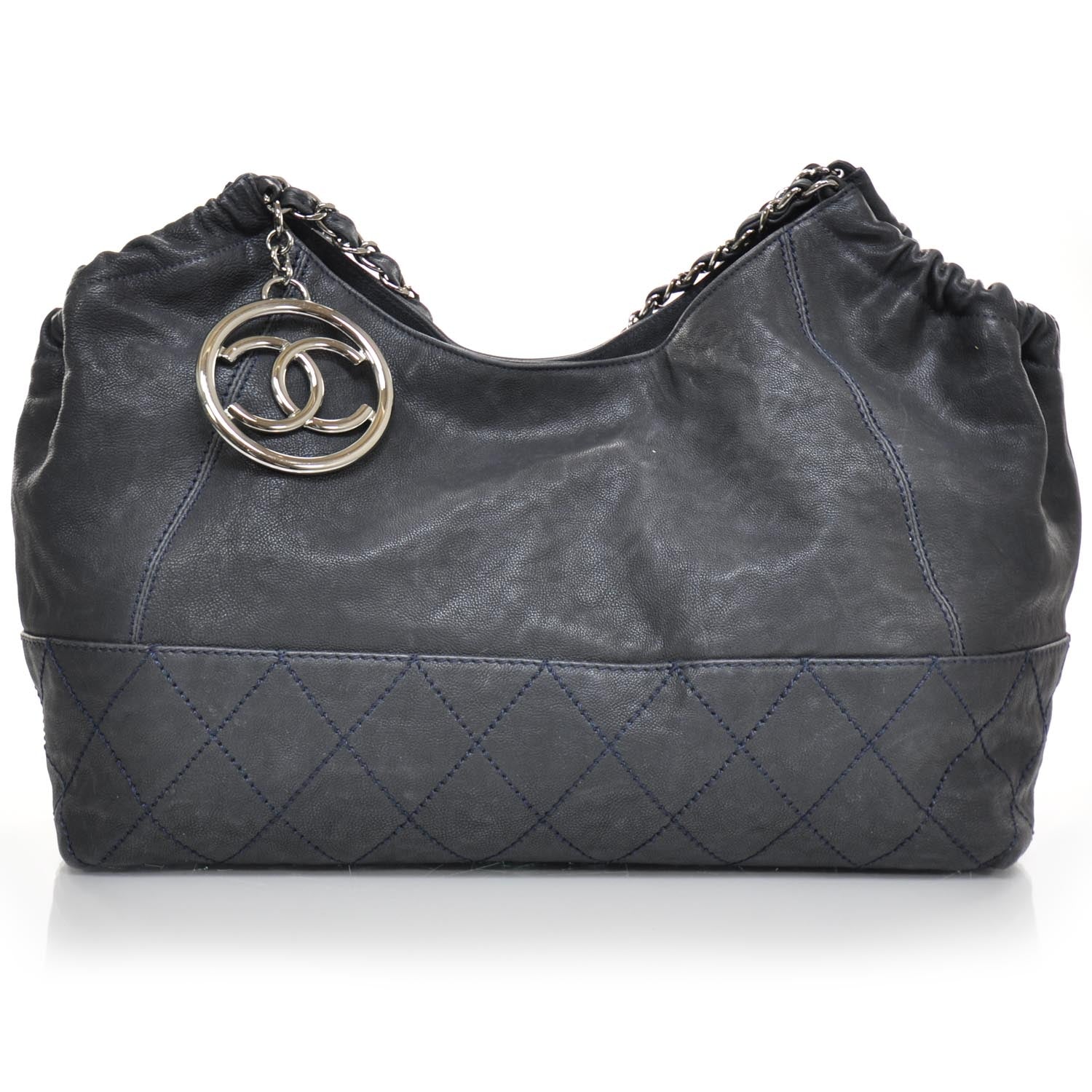 Chanel Leather Coco Cabas Black 1 of 10