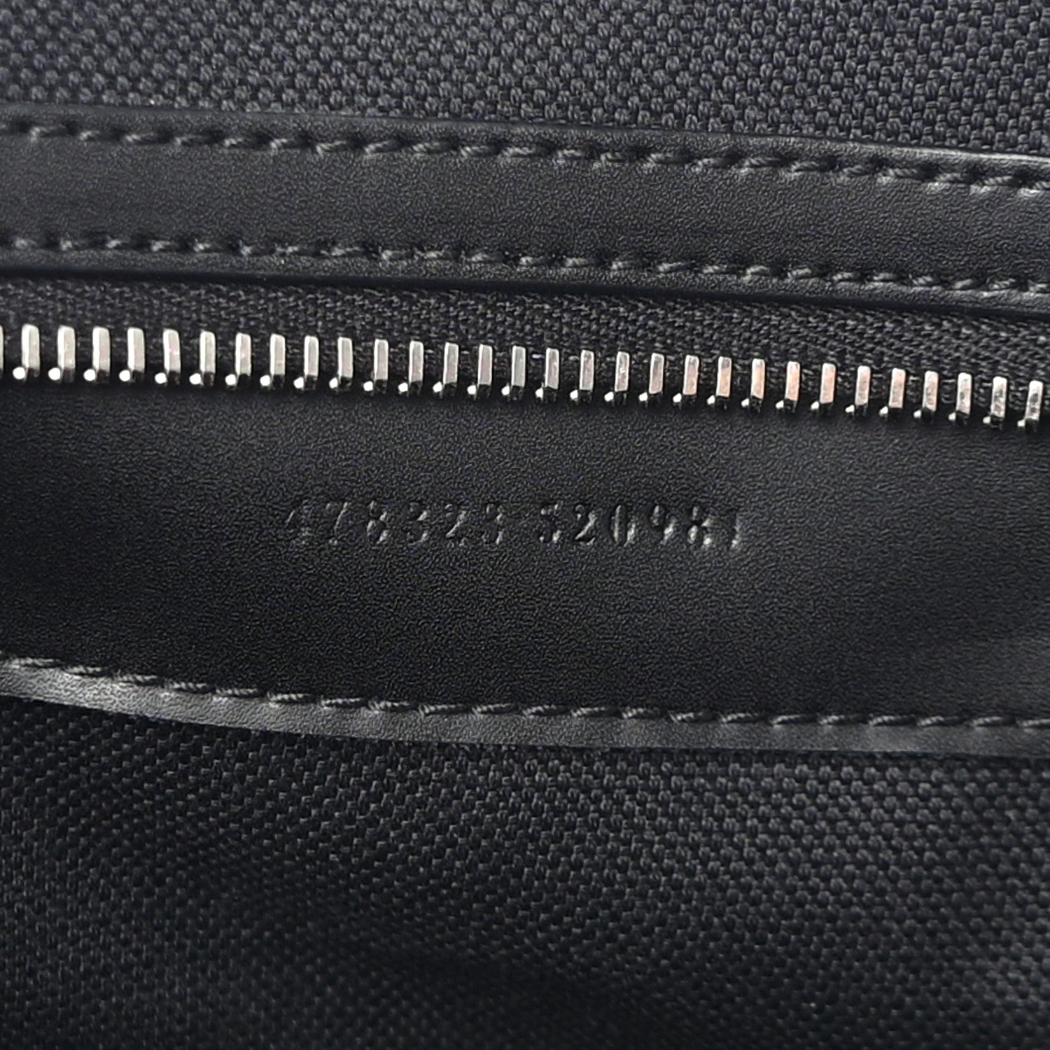 Gucci Soft GG Supreme Monogram Appia Calfskin Web Large Carry On Duffle Bag Black Grey 6 of 10