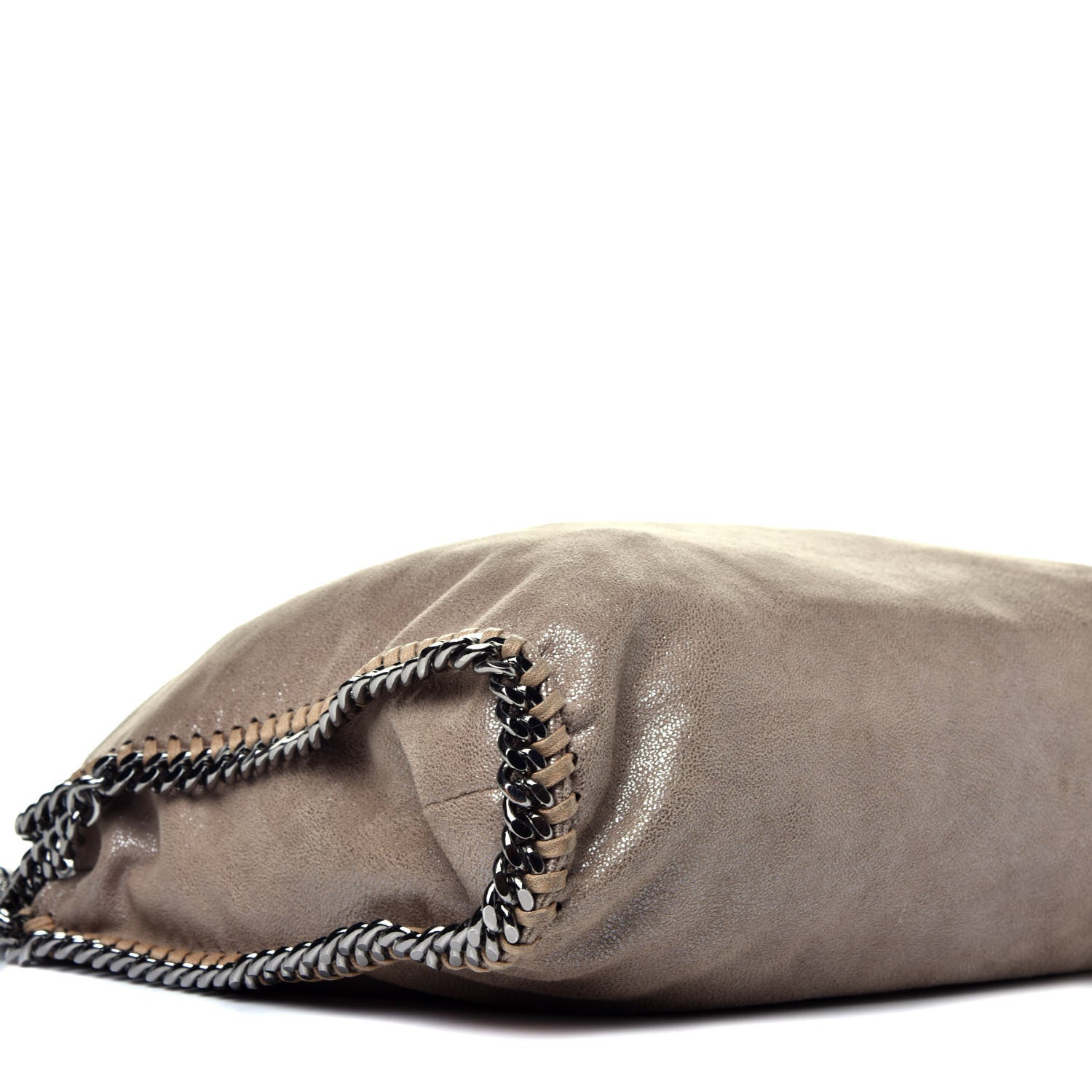 Stella McCartney Shaggy Deer Falabella Fold Over Tote Taupe 8 of 10