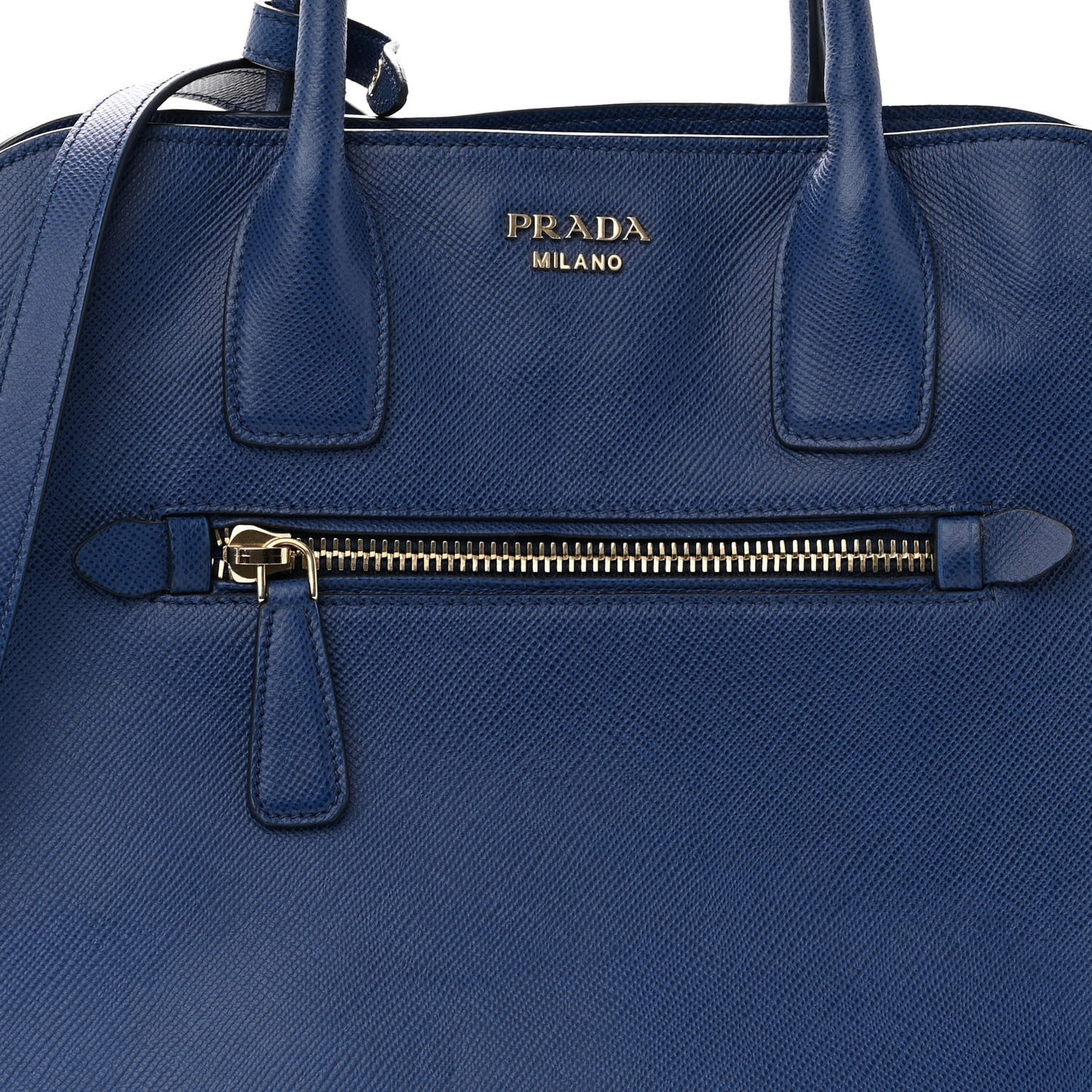 Saffiano Cuir Open Promenade Tote Bluette