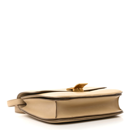 Celine Box Calfskin Medium Classic Box Flap Bag Powder 4 of 21