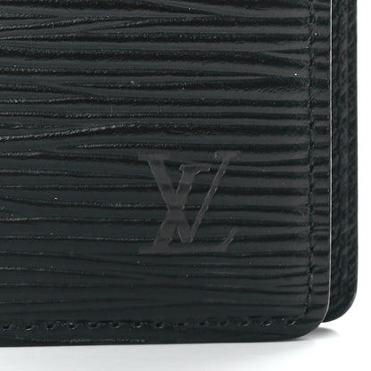 Louis Vuitton Epi Small Ring Agenda Cover Black 8 of 12