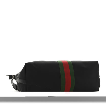 Gucci Techno Canvas Web Duffle Black 4 of 10