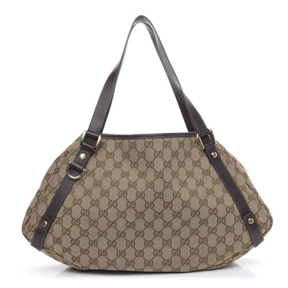 Gucci Monogram Medium Abbey Shoulder Bag Dark Brown 1 of 13