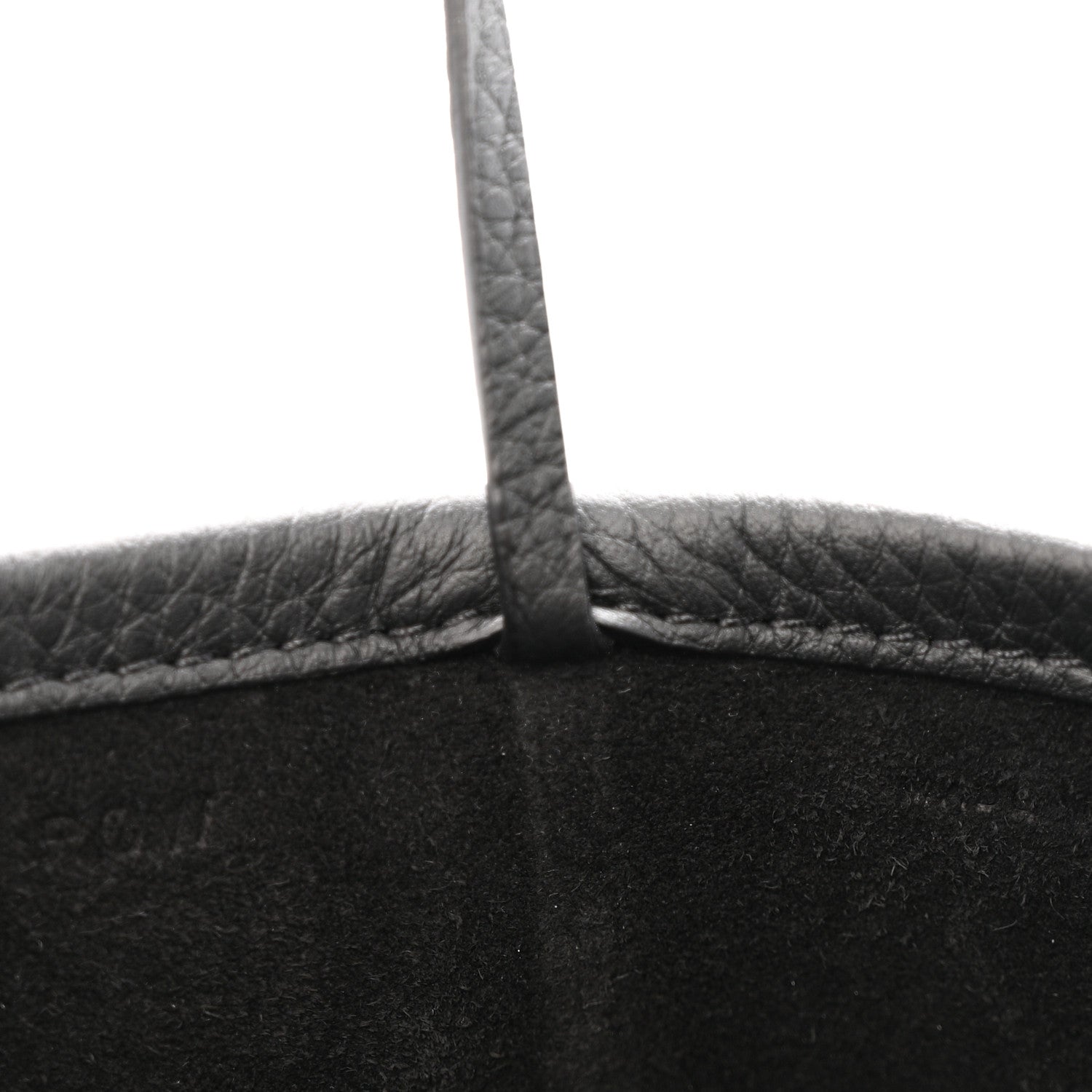 The Row Grained Calfskin Medium N/S Park Tote Black 6 of 9