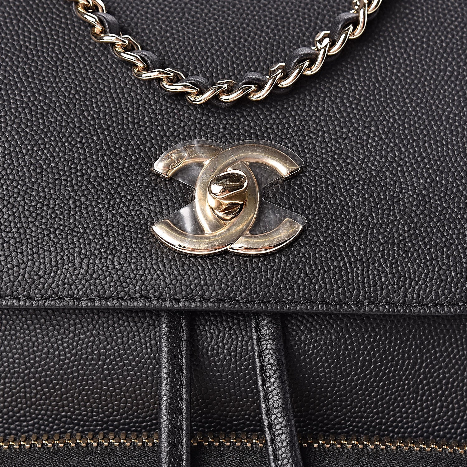 Chanel Caviar Quilted Business Affinity Backpack Black 8 of 11