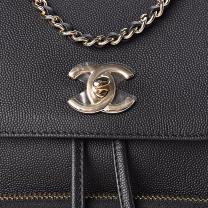 Chanel Caviar Quilted Business Affinity Backpack Black 8 of 11