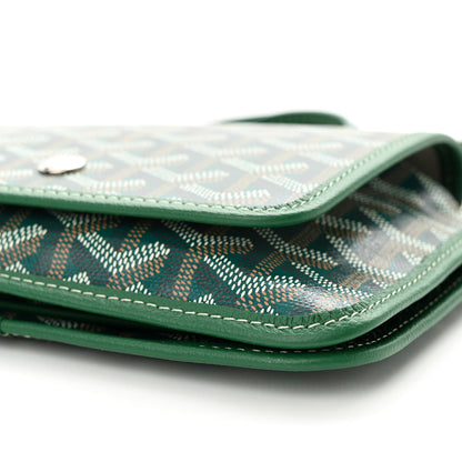 Goyard Goyardine Plumet Wallet Clutch Green 10 of 12