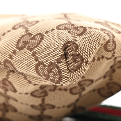 Gucci GG Monogram Double Pocket Belt Bag Dark Brown 10 of 10