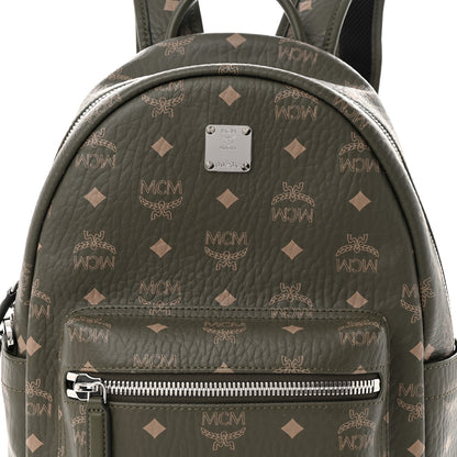 MCM Visetos Small Stark Backpack Sea Turtle 7 of 9