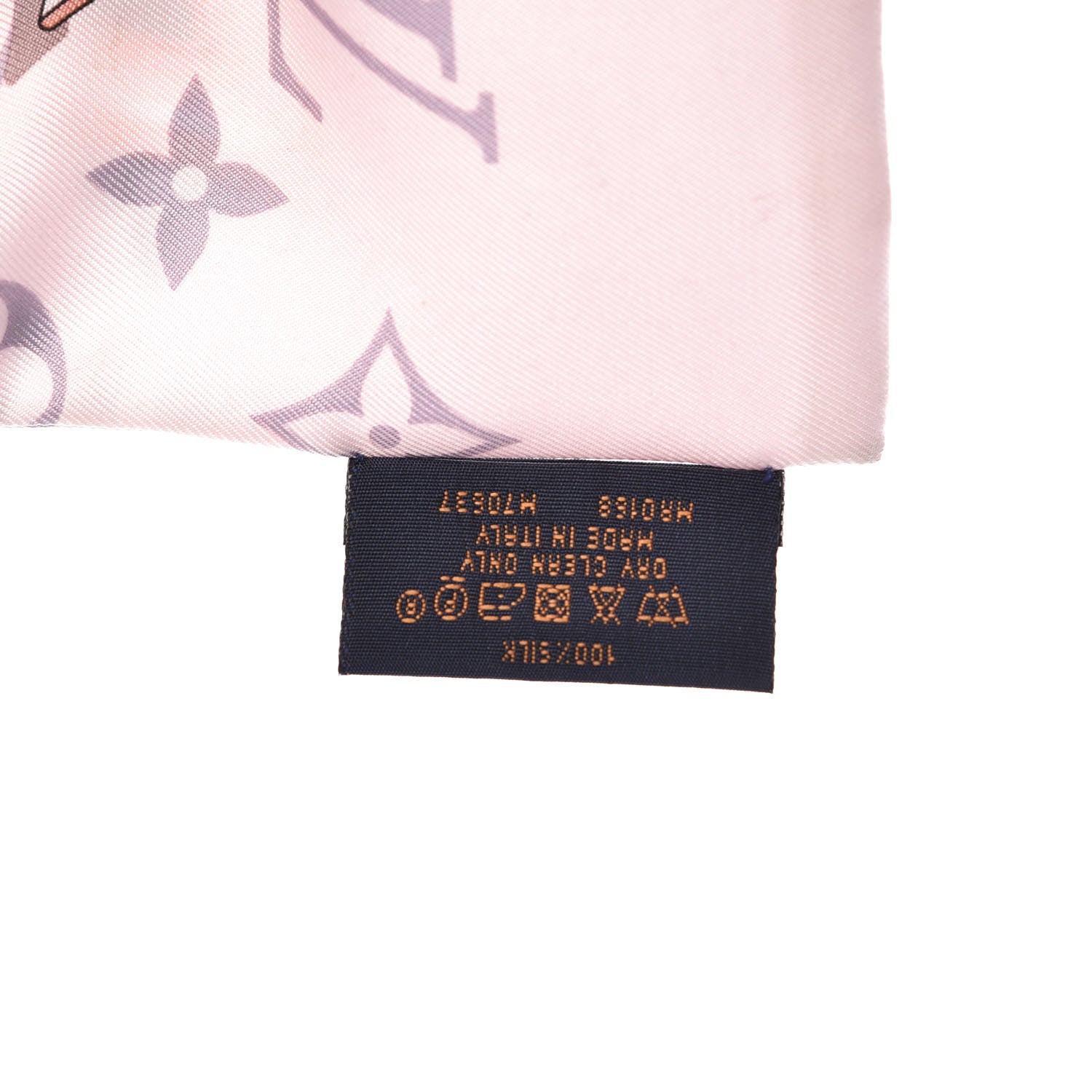 Louis Vuitton Silk Monogram Confidential Bandeau Light Pink 6 of 8