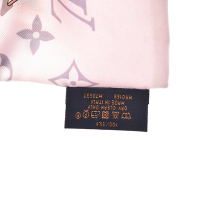 Louis Vuitton Silk Monogram Confidential Bandeau Light Pink 6 of 8