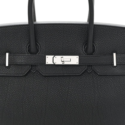 Hermes Togo Birkin 35 Black Black 7 of 11