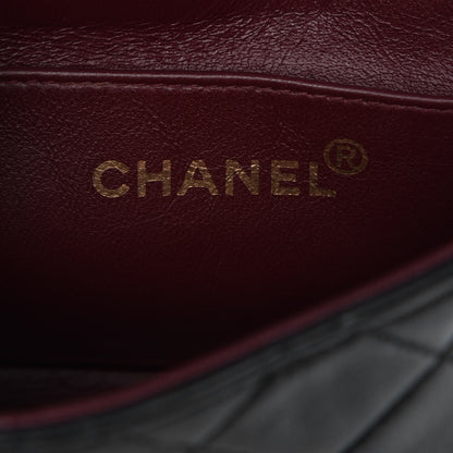 Chanel Lambskin Quilted Mini Square Flap Black 6 of 8