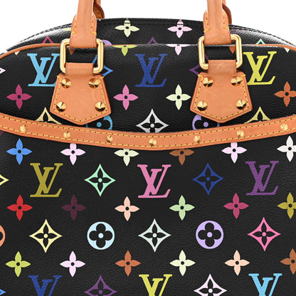 Louis Vuitton Monogram Multicolor Trouville Black 7 of 9