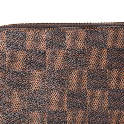 Louis Vuitton Damier Ebene 2016 Christmas Animation Zippy Wallet Rouge 8 of 8