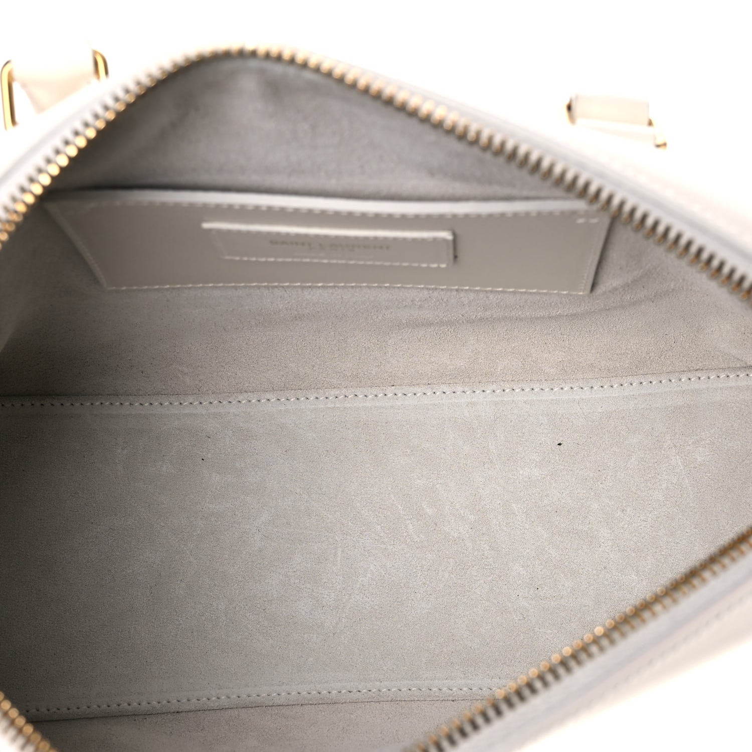 Saint Laurent Calfskin Classic Baby Duffle Porcellana 5 of 16