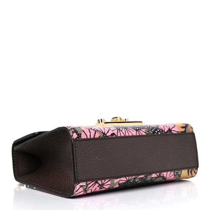Gucci GG Supreme Monogram Bengal Small Padlock Shoulder Bag Beige Pink 3 of 17