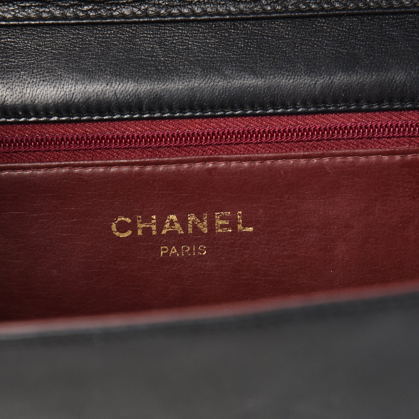 Lambskin Quilted Small Single Flap Black