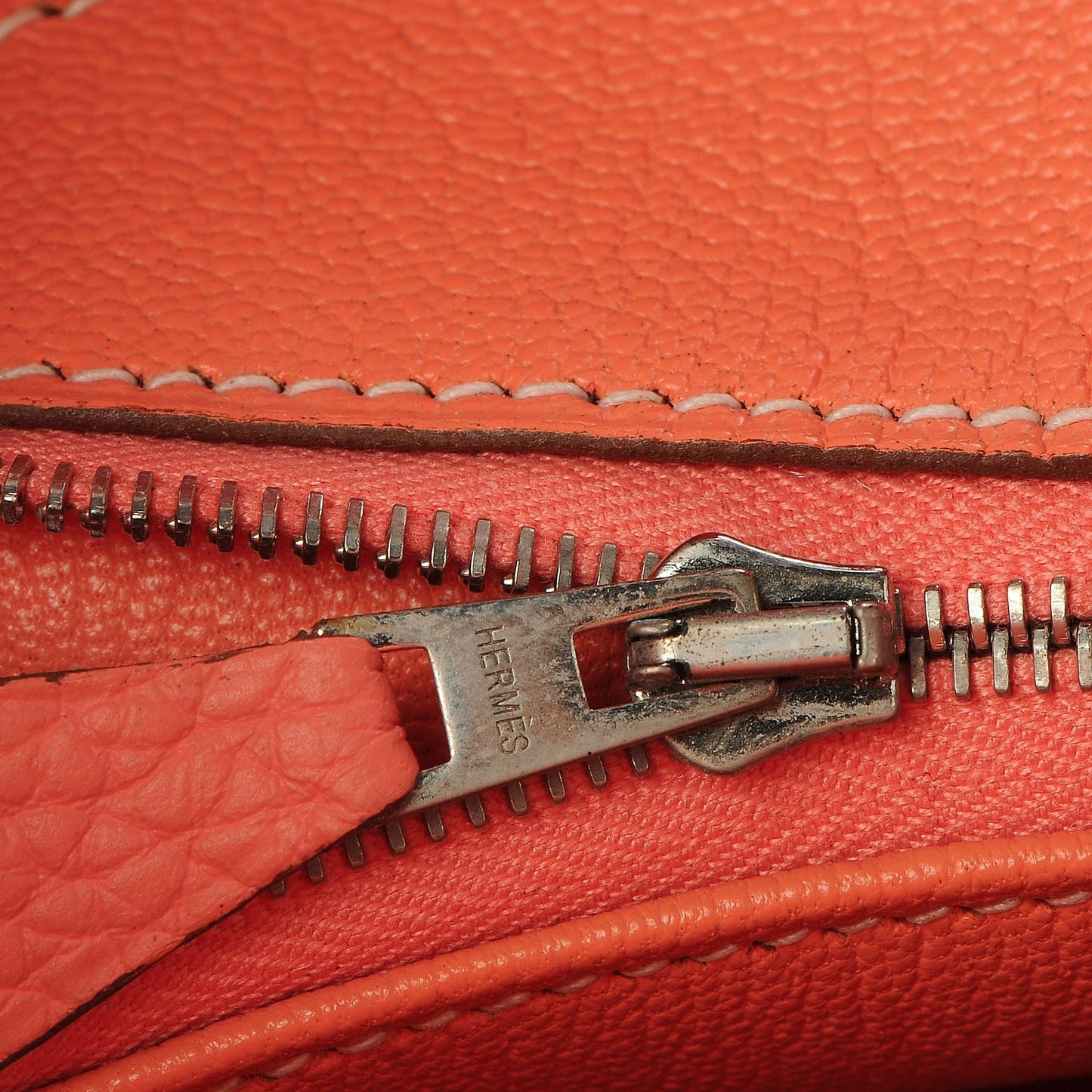 Taurillon Clemence Birkin 30 Crevette