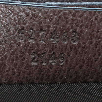 Gucci GG Supreme Monogram Textured Calfskin Web Ophidia Vanity Cosmetic Case Beige Ebony New Acero 7 of 7