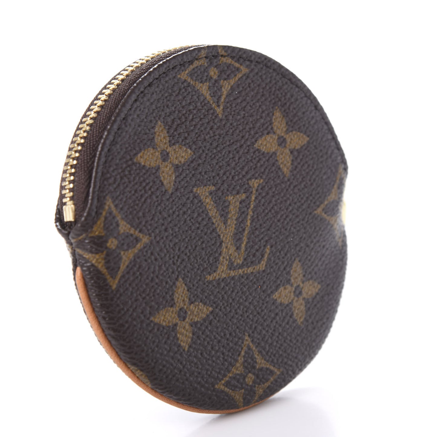 Monogram Round Coin Purse