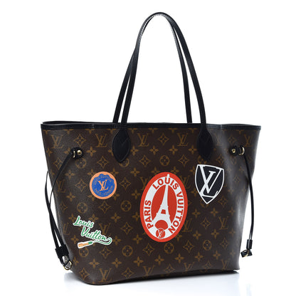Louis Vuitton Monogram My LV World Tour Neverfull MM 4 of 15